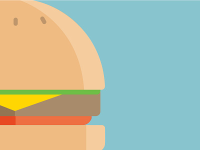 Burger burger icon illustration vector