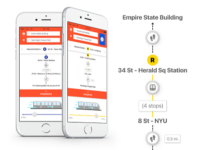 Metro NYC Navigation metro navigation new york city nyc subway ui ux