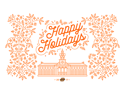 2017 Holiday Card for Oklahoma State University