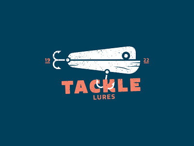 Tackle Lure Logo I fish fishing logo lure ocean tackle typography vector art water