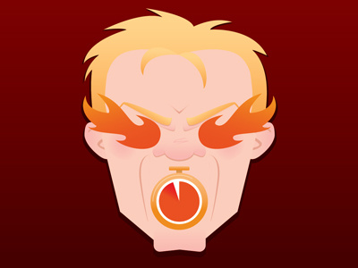 A Dash of Ramsay character design gordon ramsay illustration vector