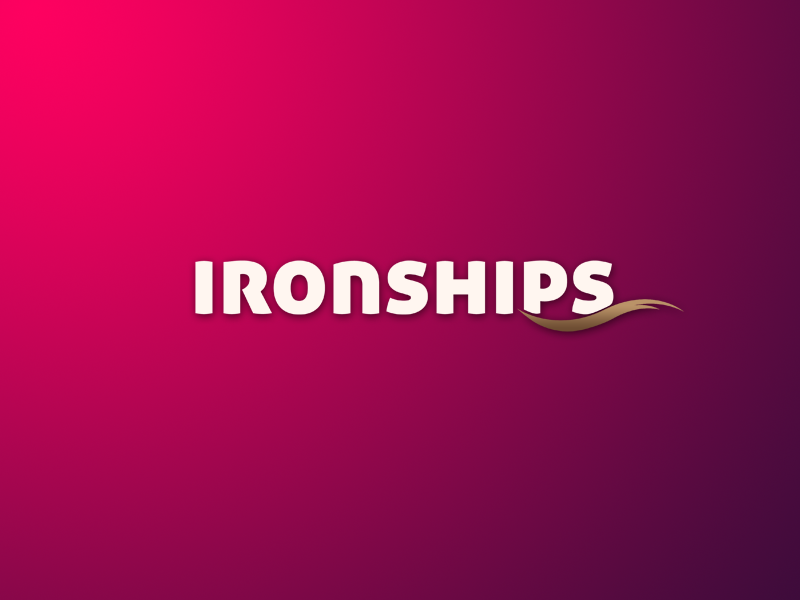 Logo design - Ironships creative design wave photoshop brand designconcept iron ship branding brand identity ui vector typography branding creativity logo concept art concept design
