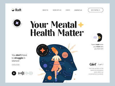 Mental Health Landing Design Concept