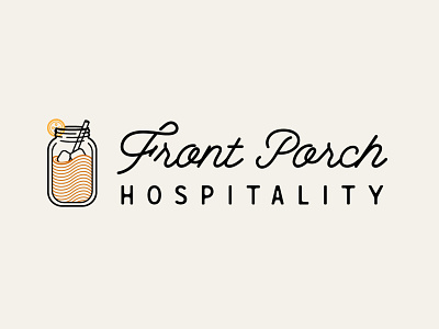 Logo Design for Hospitality Company in Arkansas design graphic design hospitality illustration logo logo design southern sweet tea typography