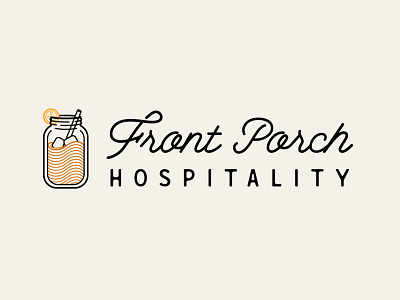 Logo Design for Hospitality Company in Arkansas design graphic design hospitality illustration logo logo design southern sweet tea typography