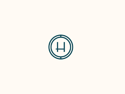 Hamlet secondary logo branding design logo typography