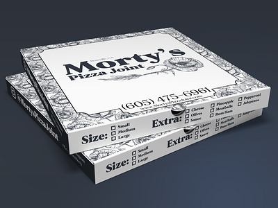 Pizza Box Package Design