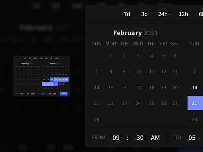 Date / Time Picker UX Update