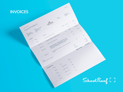 Invoices Coming Soon! invoice mockup print