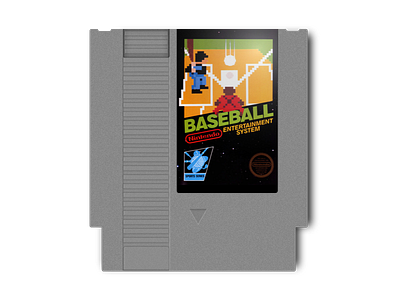 Free Sketch Template - NES Cartridge