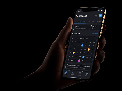 Contract Management Tool - 🌚 Mobile Darkmode