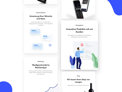 Project Page agency animation app branding business agency design identity illustration illustrator landing page landingpage logo platform ui ux vector web website