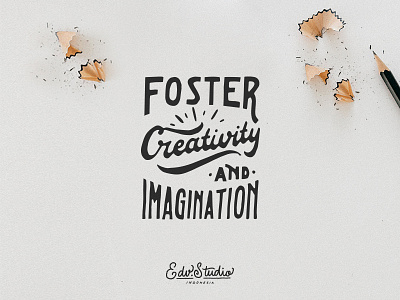 Foster creativity and imagination adventure apparel camping design handlettering mountain t shirt typography vintage