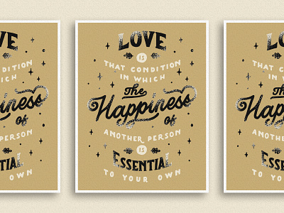 Happiness design handlettering illustration lettering logotype typography vector vintage