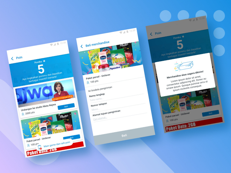 Qlue App flat payment form logo login chat post landing page typography report city vector icon user interface app ux ui design illustration
