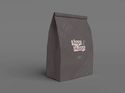 Kopi Hujan Packaging branding design icon illustration logo packaging packaging design typography vector