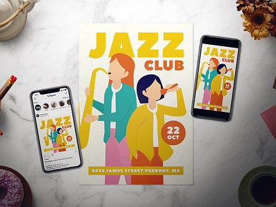 Jazz Club Flyer