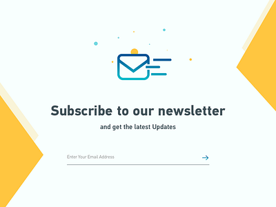 Subscribe clean design flat idea newsletters subscribe ui uidesign ux