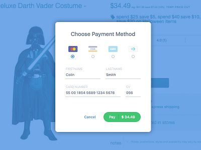 Daily Ui #002 card check out checkout credit credit card dailyui pay payment