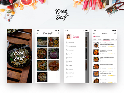 Recipe - Cook Easy app dailyui design ui ux