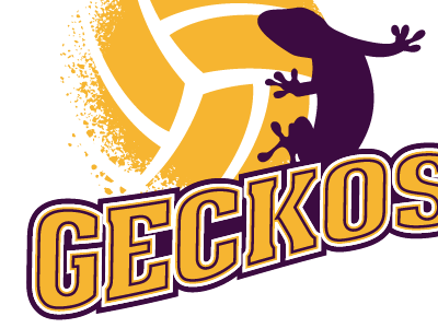 GW Geckos Volleyball tshirt geckos guam tshirt