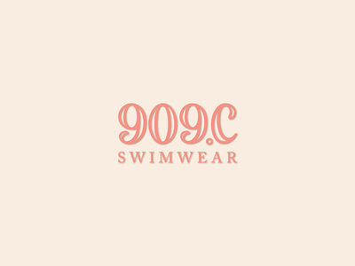 909C Swimwear-Final Logo branding logo