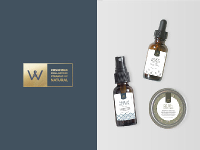 Woman + Wolf Brand Packaging apothecary brand identity brand packaging label design package design packaging pattern