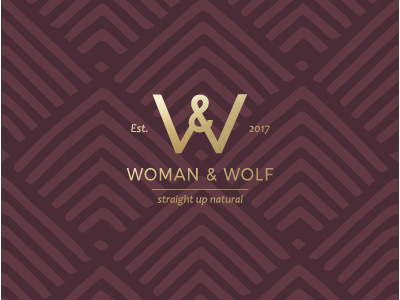 Woman & Wolf Brand Identity brand identity branding logo logo design packaging design product design