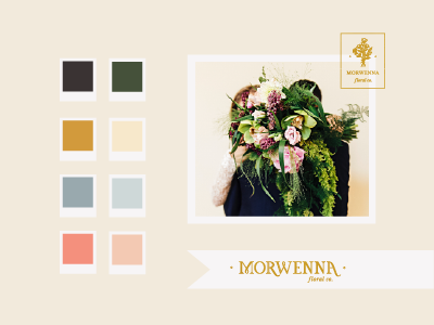 Morwenna Floral Co. Branding