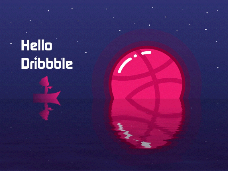 Hello Dribbble debut dribbble first illustration plant shot ui