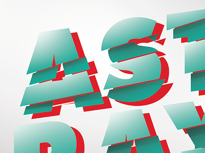 Astray alizada astray debut design ferdaws graphic typography