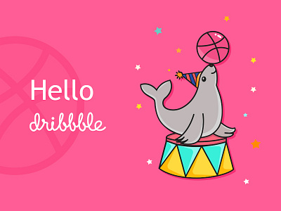 Hello dribbble circus