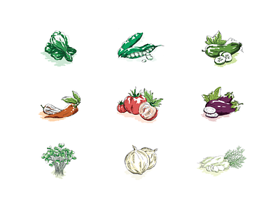 Vegetable Artwork artwork vegetable