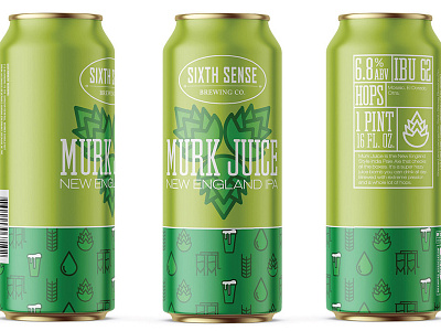 Murk Juice Full Mock beer design beer label brewing craft beer design graphic design mockup packaging design
