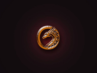 Dragon symbol animal spirit art beauty beginnings branding design illustration logo vector