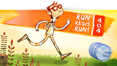 Run Regis Run animation game html 5