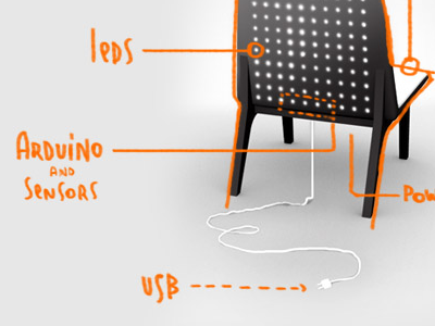 chair arduino chair electronic stuff