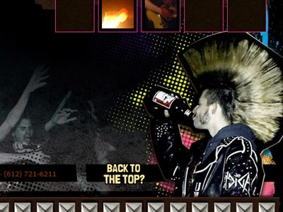 Punk As F#%k grunge neon photography punk texture web design