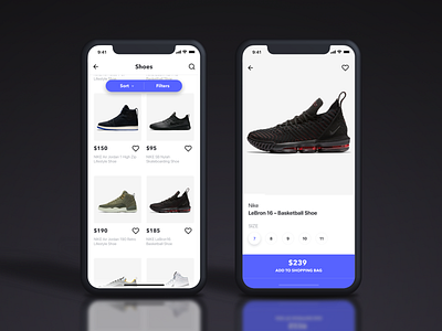 E-Commerce App app design flat icon ui ux vector