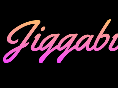 Jiggabits | gradient text with CSS black css3 gradient text typography