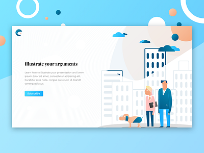 My first illustration gradient illustration sketch ui design webdesign