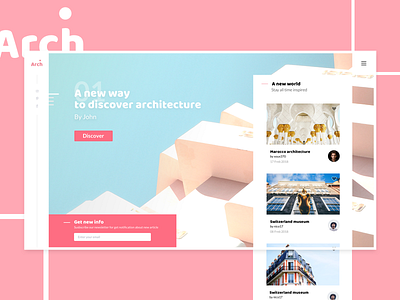 Archi - Concept blog architecture