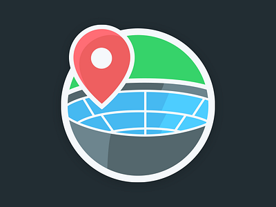 Check In Icon check in circle icon location outlines stadium