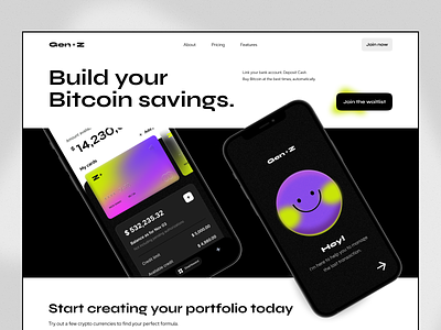 Fintech: Gen Z Neobank Website