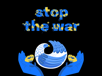 Stop the war creative illustration design studio digital art digital artists digital illustration graphic design illustration stand with ukraine stop the war ukraine