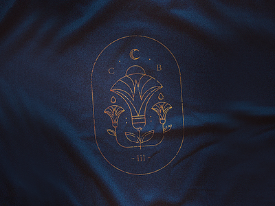 CB III ball emblem gala hieroglyphics illustration line mark sigil stamp