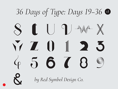 36 Days Of Type 19 36 36daysoftype lettering type design typography