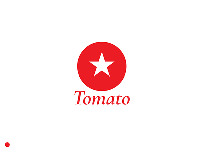 Red Symbols: Tomato icon icon design minimal design red tomato