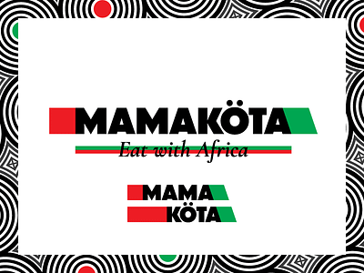 Mamakota african branding cuisine logo new york nyc pattern restaurant visual identity
