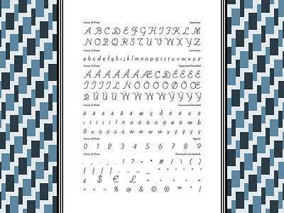 Kabella (FREE!) full character set font type design typeface typography